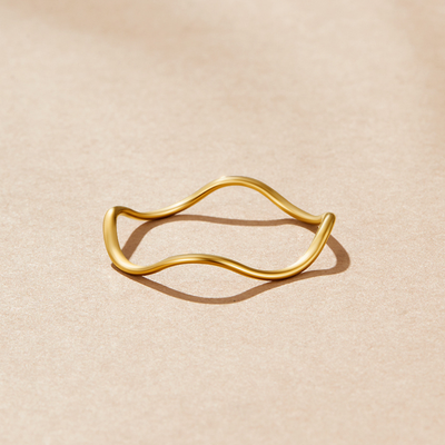 Emily Gold Stack Ring