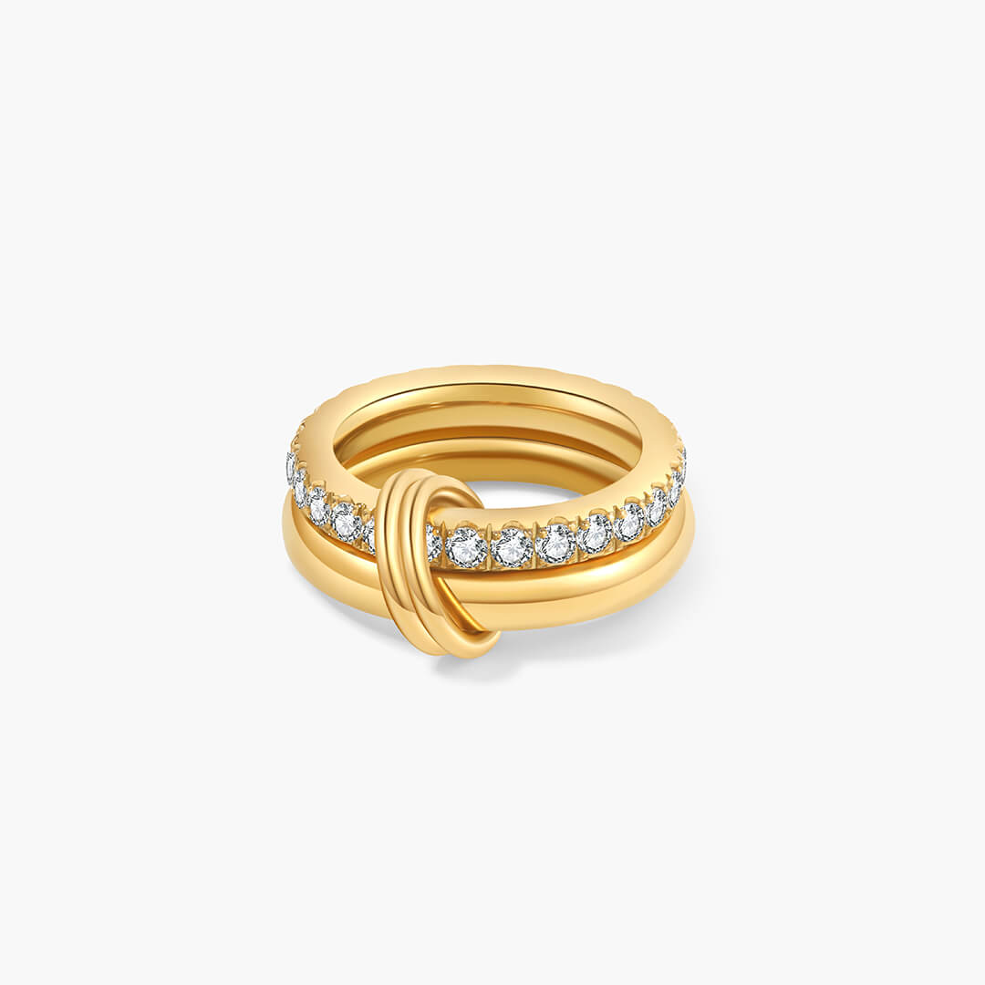Eliana Stacked Sparkling Band Ring
