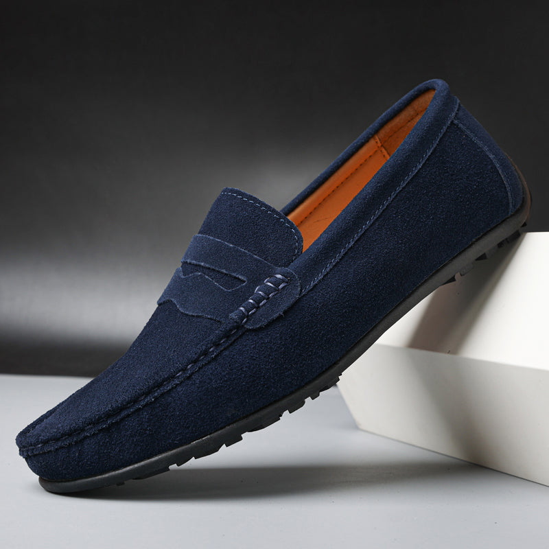 HARRIET SUEDE LOAFERS