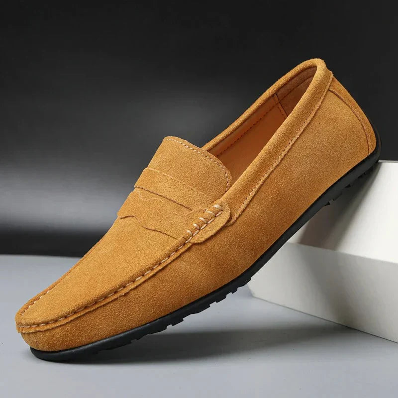 HARRIET SUEDE LOAFERS