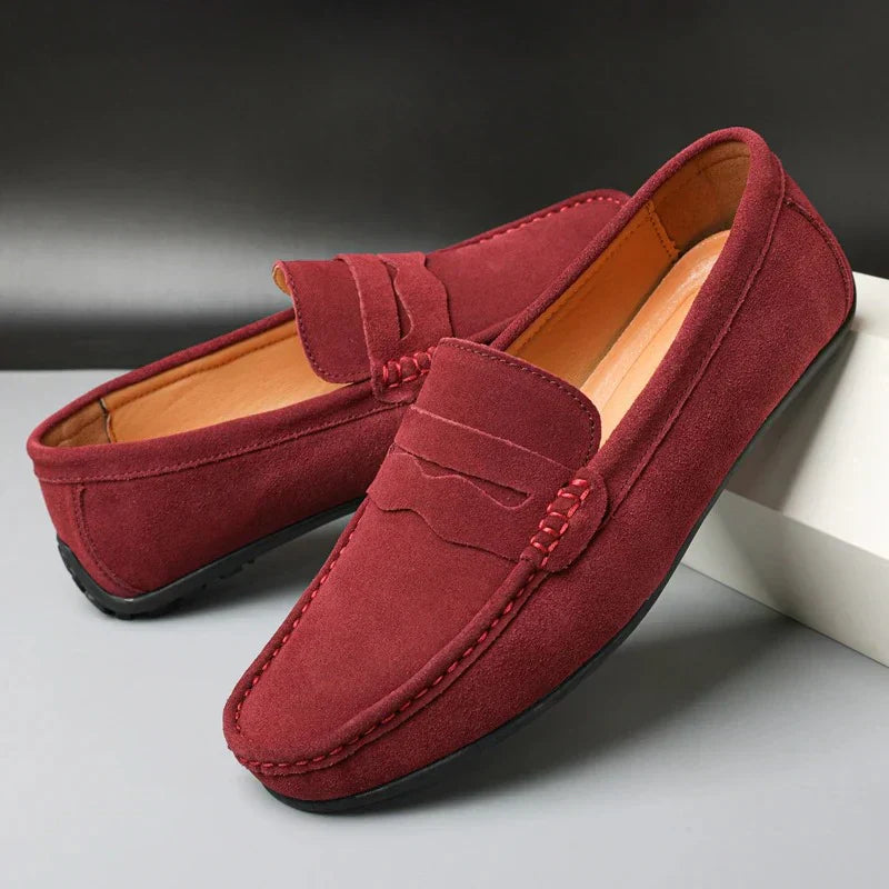 HARRIET SUEDE LOAFERS