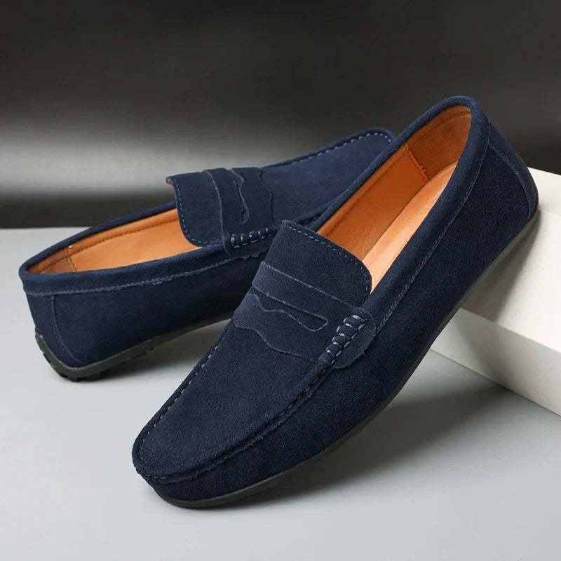 HARRIET SUEDE LOAFERS