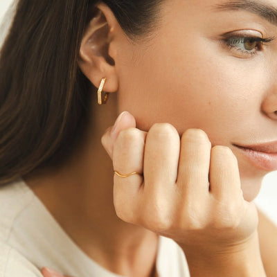 Emily Gold Stack Ring