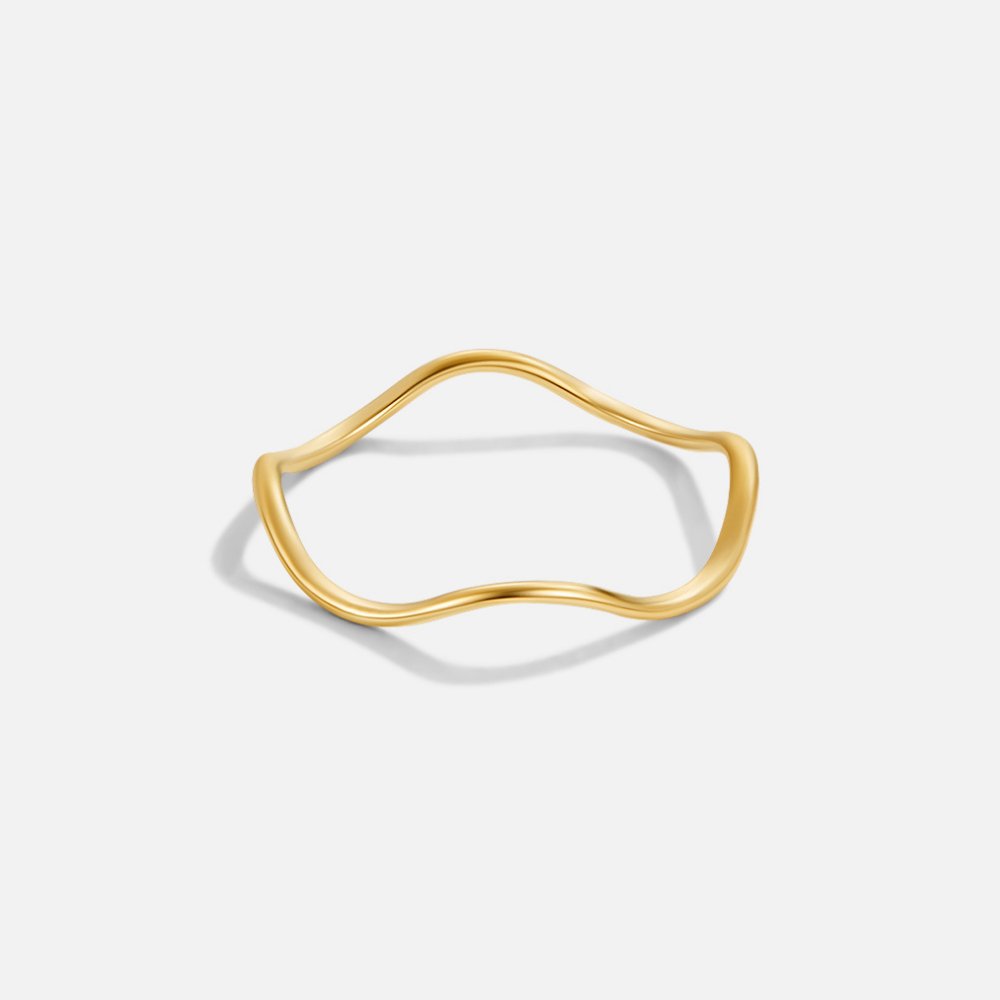 Emily Gold Stack Ring