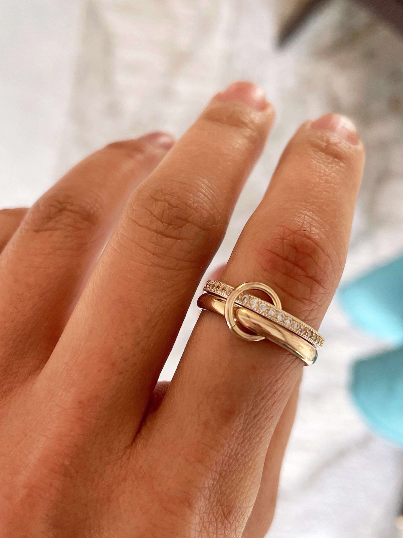 Eliana Stacked Sparkling Band Ring