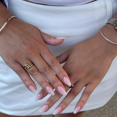 Amelia Classic Three Stacking Ring