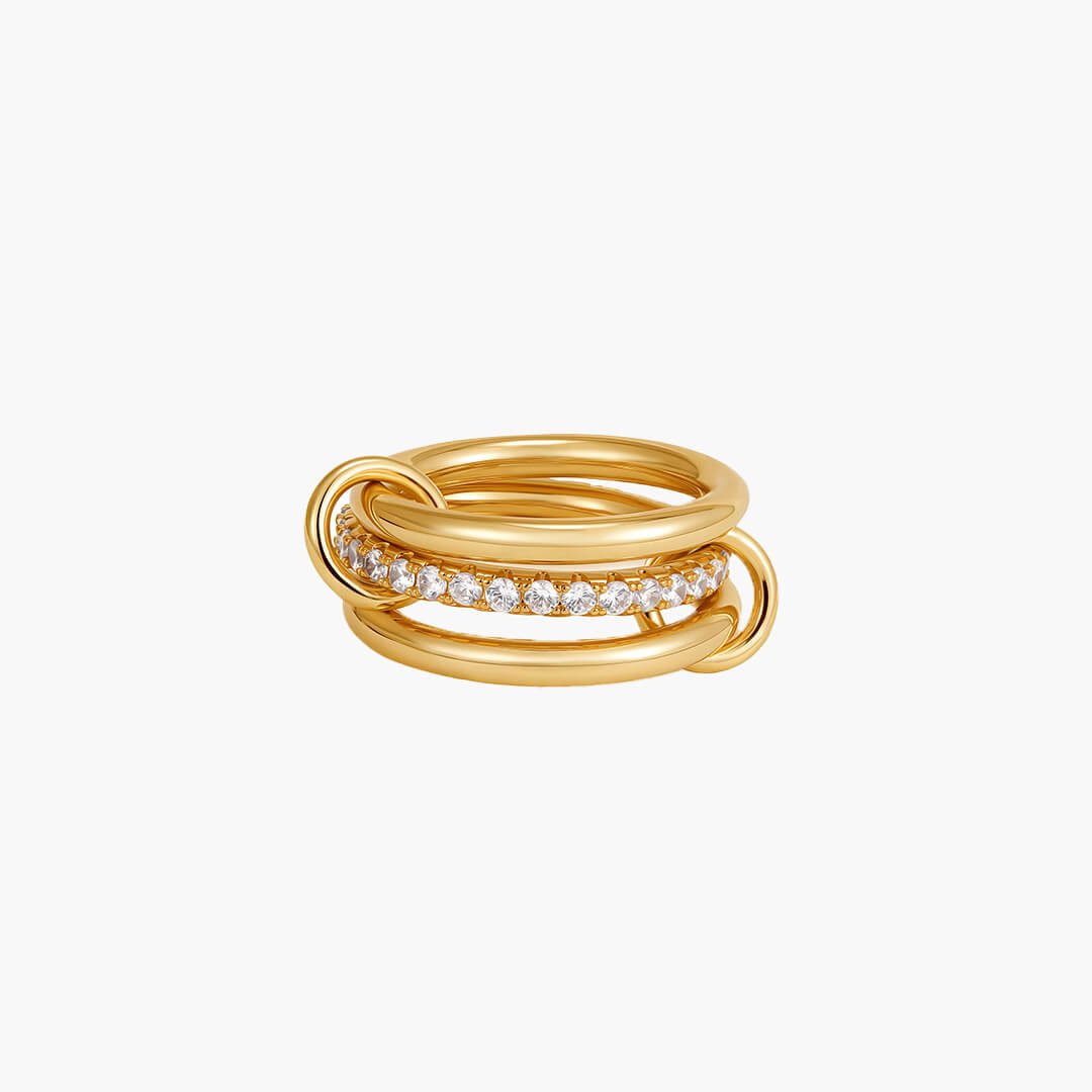 Amelia Classic Three Stacking Ring
