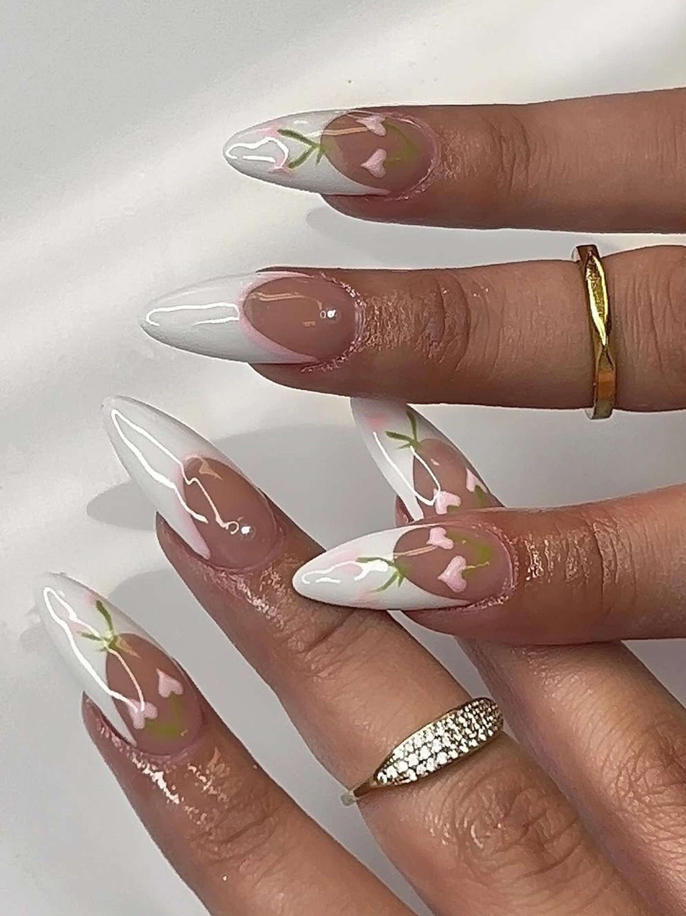 Emery Rhinestone Dome Band Ring