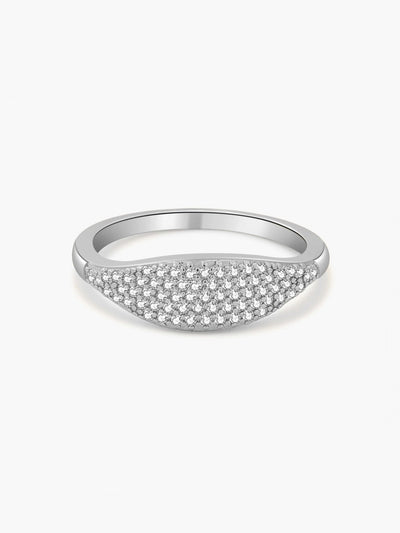 Emery Rhinestone Dome Band Ring