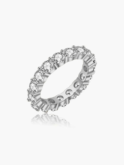 Amina Radiant Zirconia Band Ring