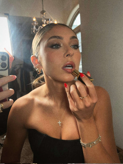 Arielle Zirconia Cross Pendant Necklace