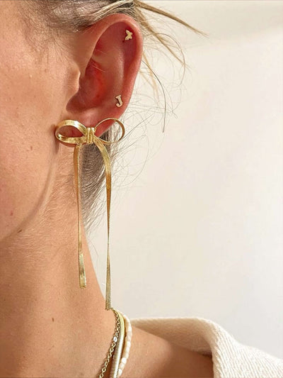 Bow Dangle Earrings