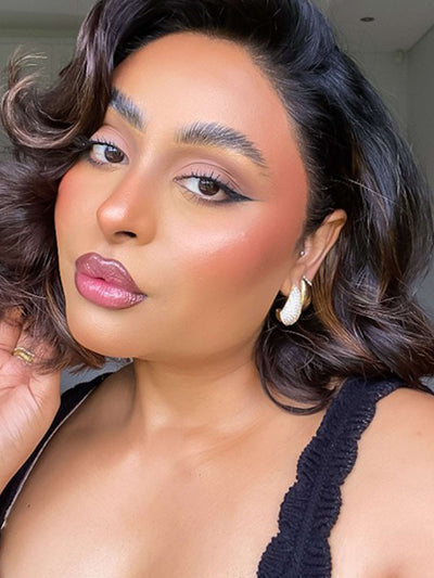 Elisa Pavé Teardrop Zirconia Earrings