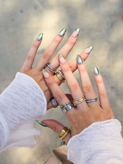 Elodie Anxiety Spinner Ring