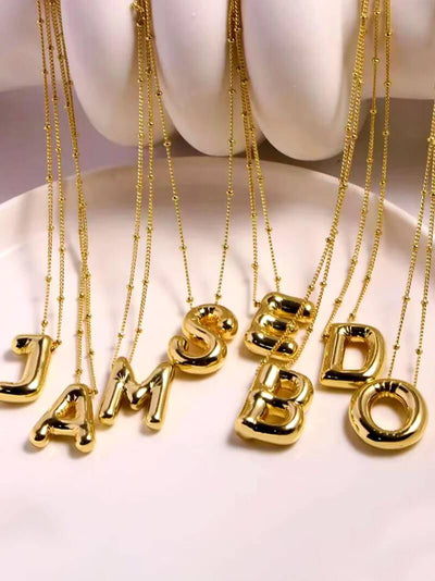 Evelyn Initial Pendant Necklace