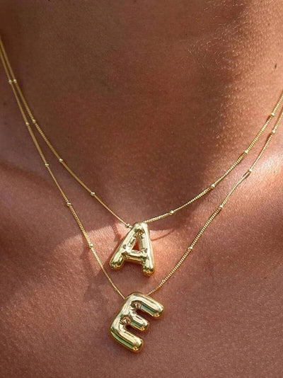 Evelyn Initial Pendant Necklace