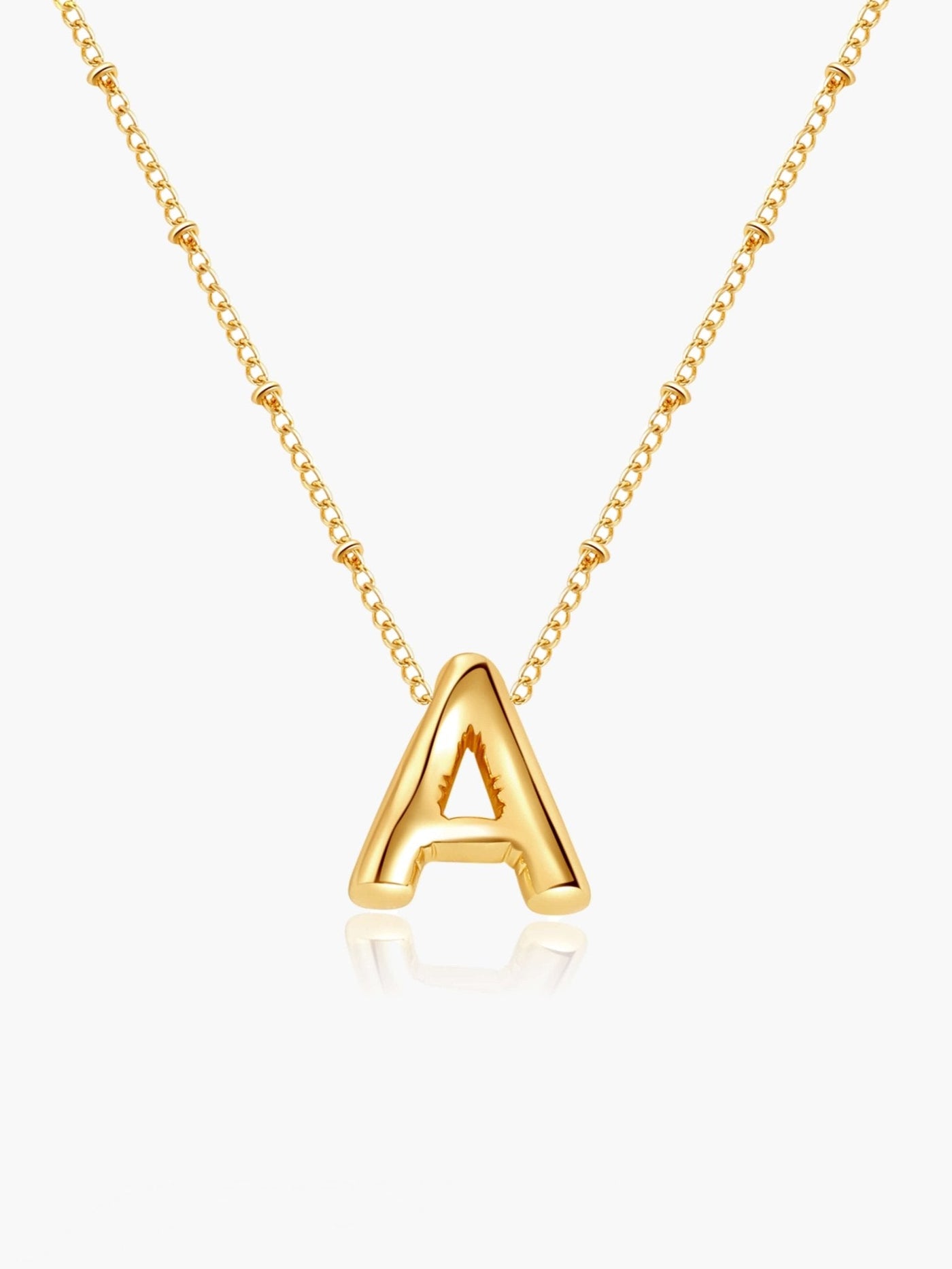 Evelyn Initial Pendant Necklace