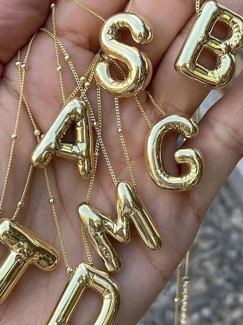 Evelyn Initial Pendant Necklace