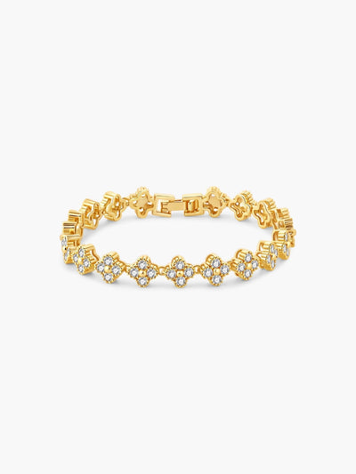 Fiora Four-Petal Gemstone Bracelet