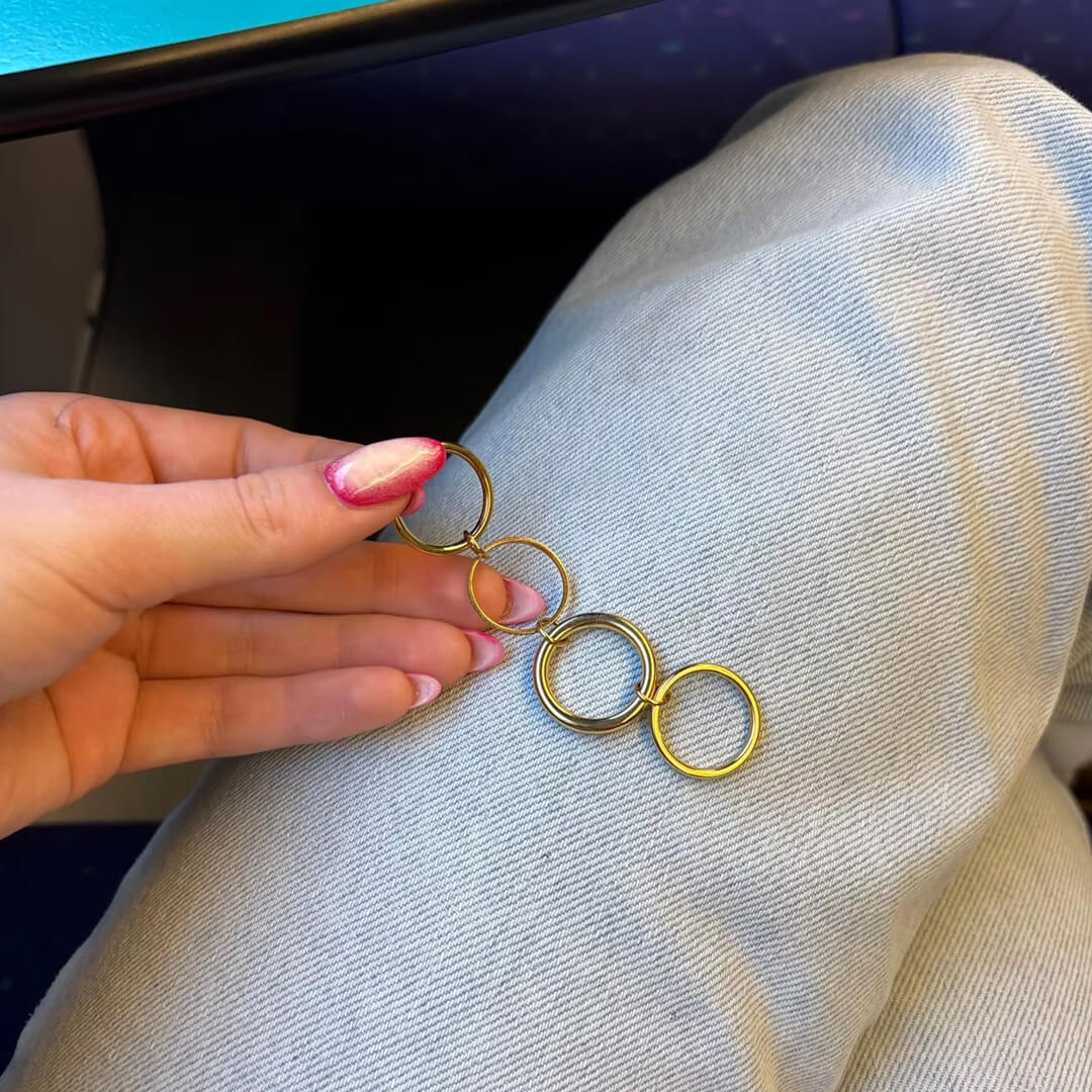 Ivy Minimalist Four Stacked Ring