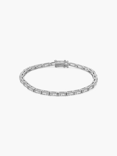 Lucia Baguette Zirconia Tennis Bracelet