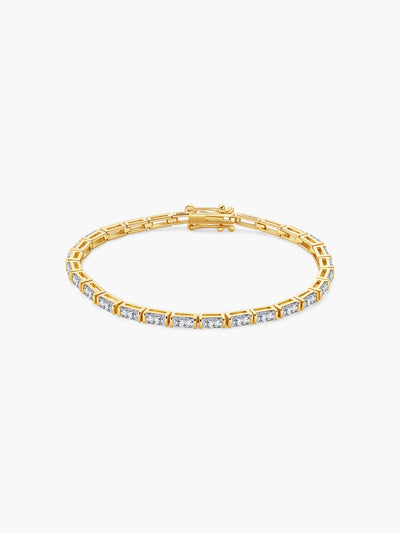 Lucia Baguette Zirconia Tennis Bracelet
