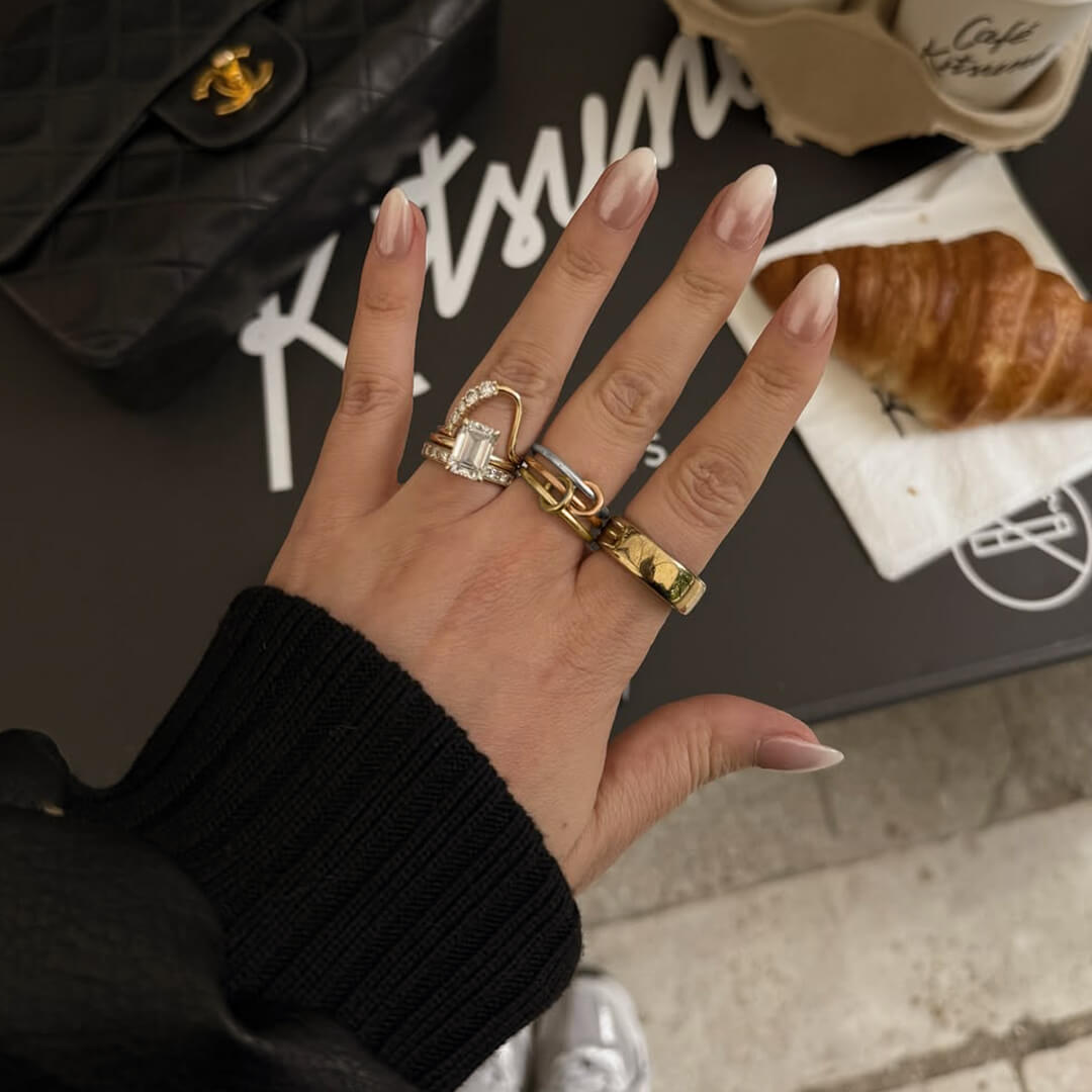 Maria Triple Tone Ring