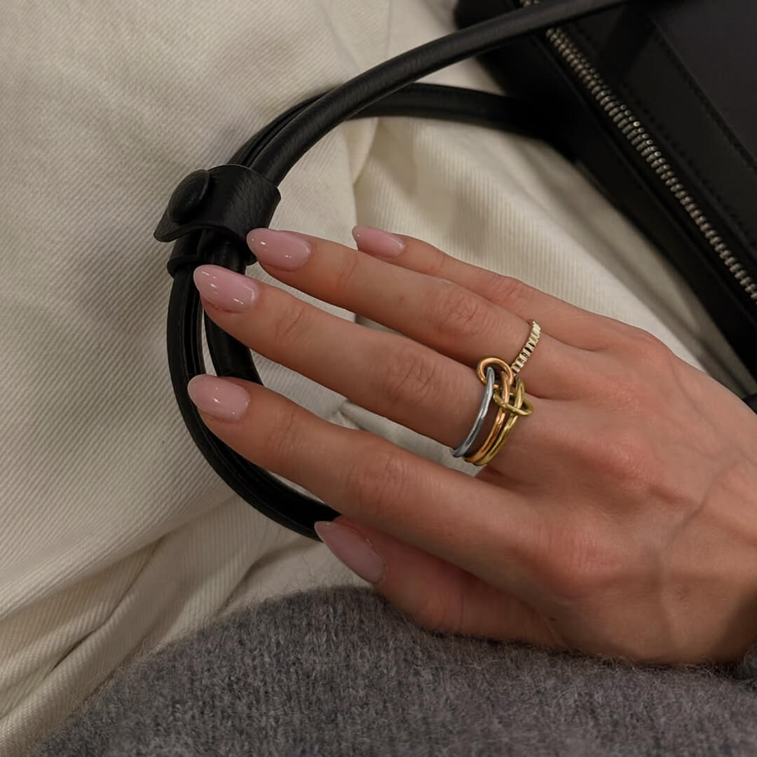 Maria Triple Tone Ring