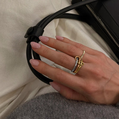 Maria Triple Tone Ring