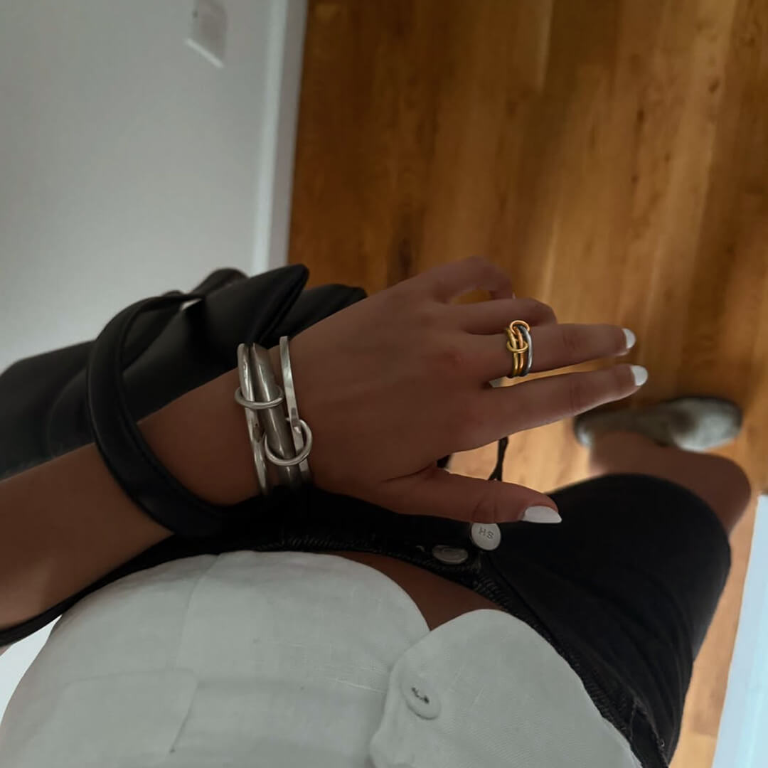 Maria Triple Tone Ring