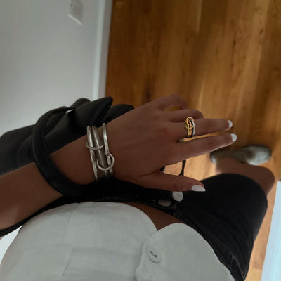 Maria Triple Tone Ring