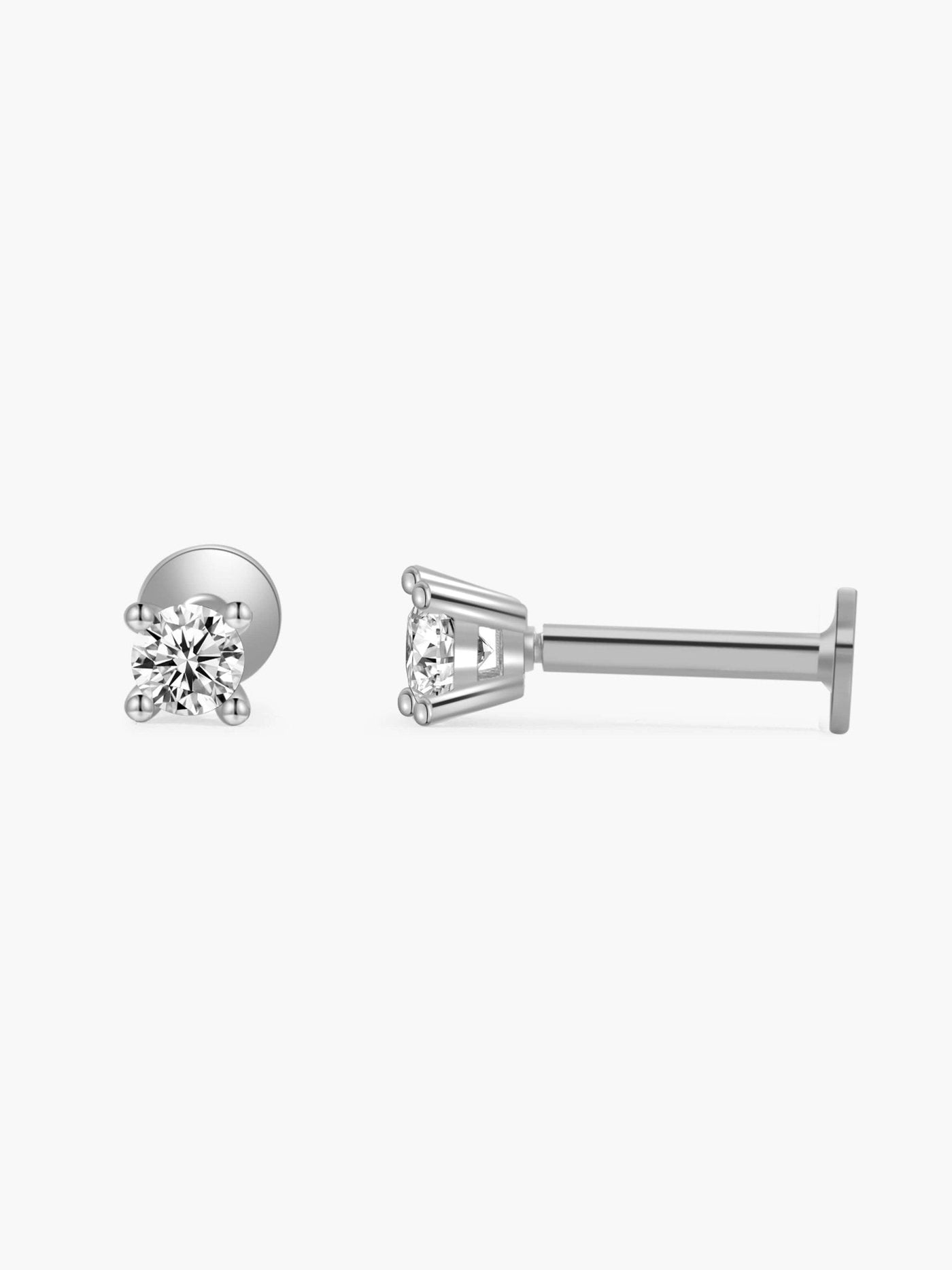 Lenora Zirconia Mini Stud Earrings