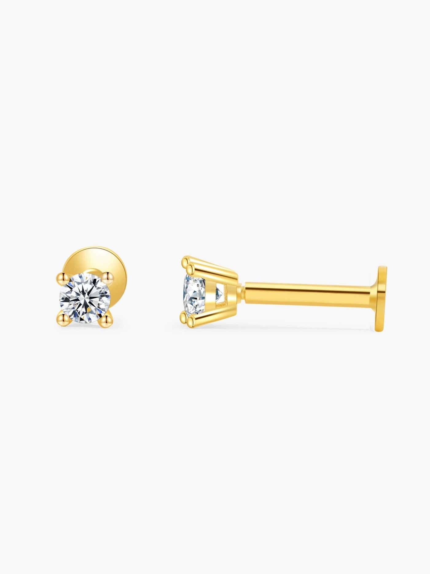 Lenora Zirconia Mini Stud Earrings