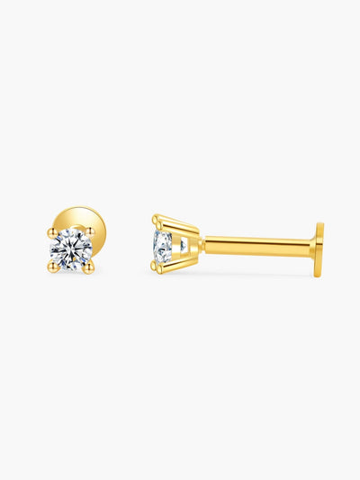 Lenora Zirconia Mini Stud Earrings