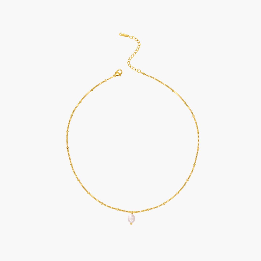 Reyna Pearl Pendant Necklace