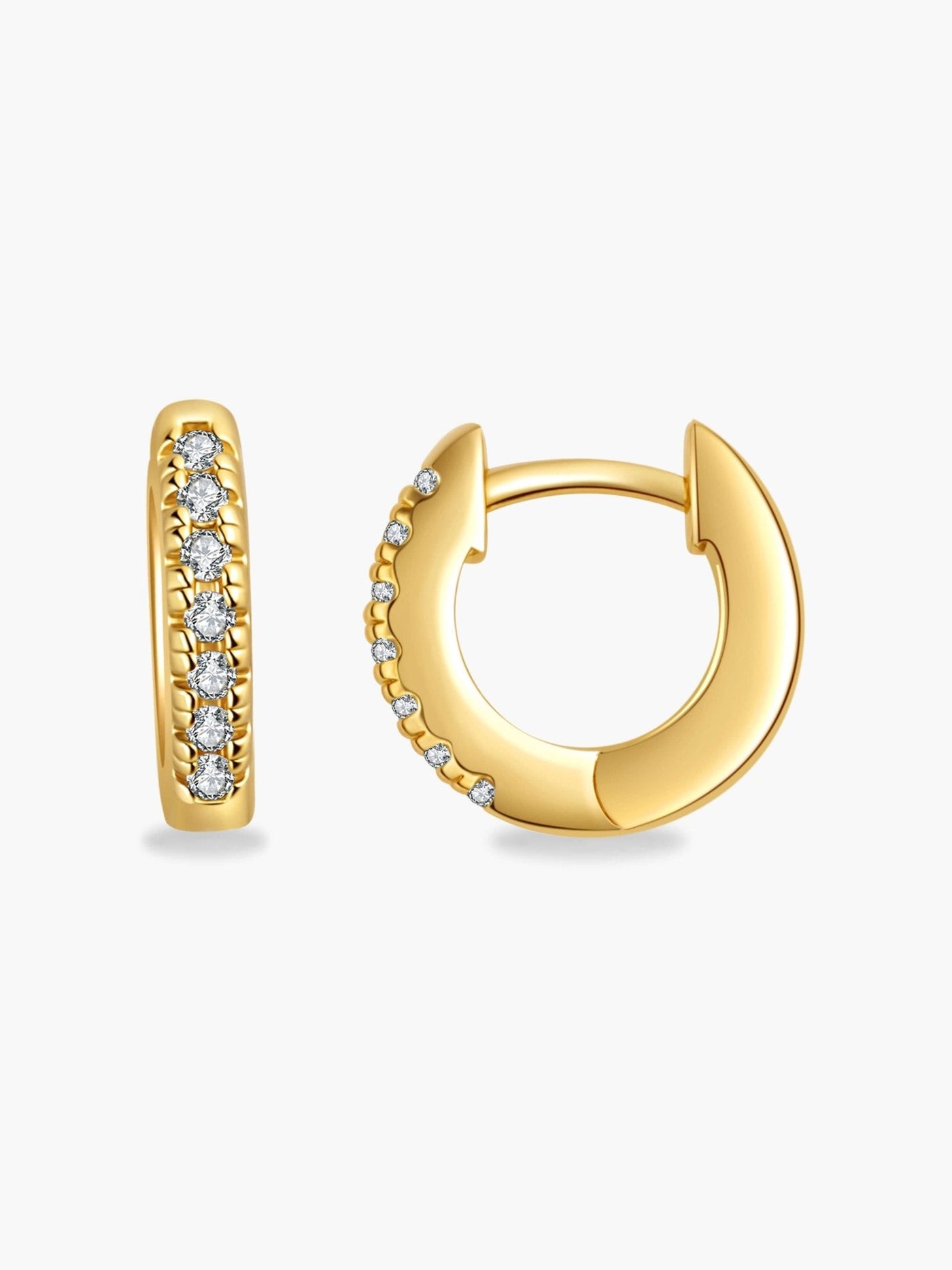 Raya Zirconia Mini Hoop Earrings