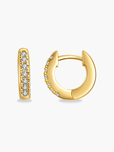 Raya Zirconia Mini Hoop Earrings