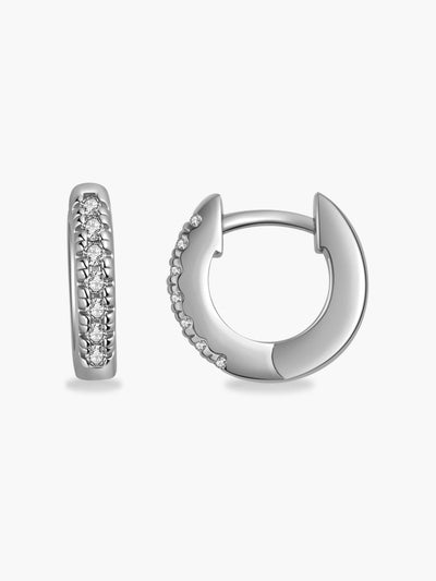 Raya Zirconia Mini Hoop Earrings