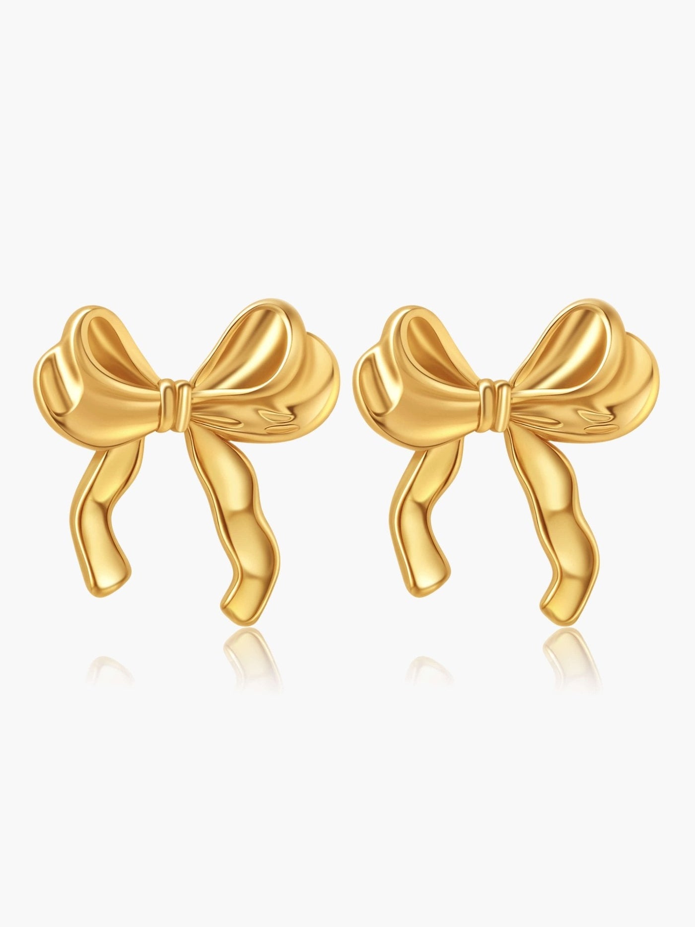 Dahlia Bow Stud Earrings