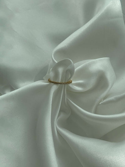 Yelena Slim Pavé Band Ring