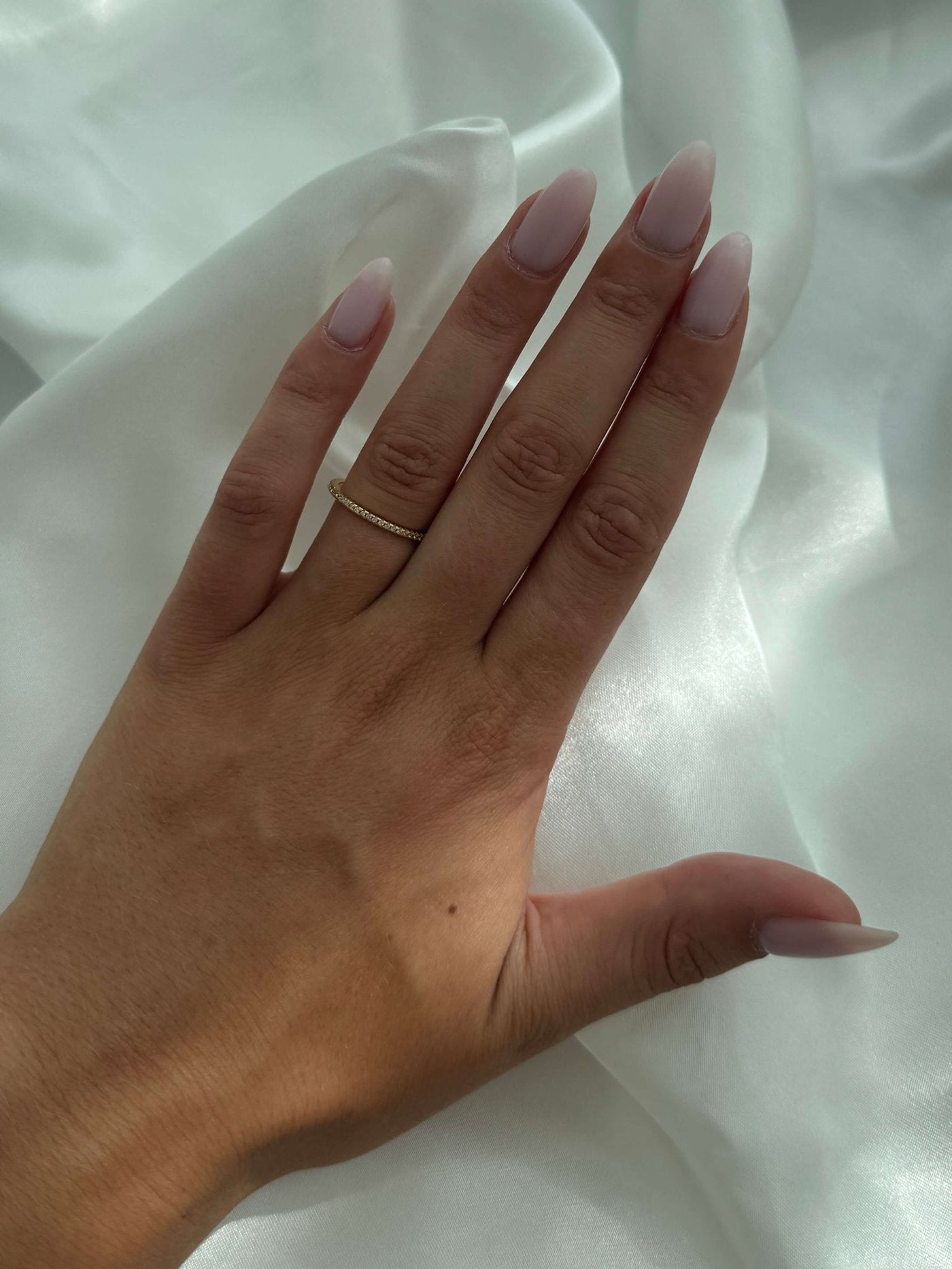 Yelena Slim Pavé Band Ring